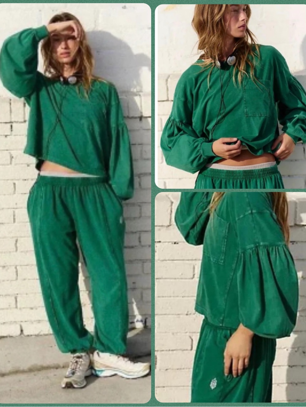 ☀️NEW Free People Movement Hot Shot Recovery Set. XS